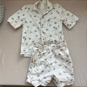 H&M Toddler Palm Tree Print Set
